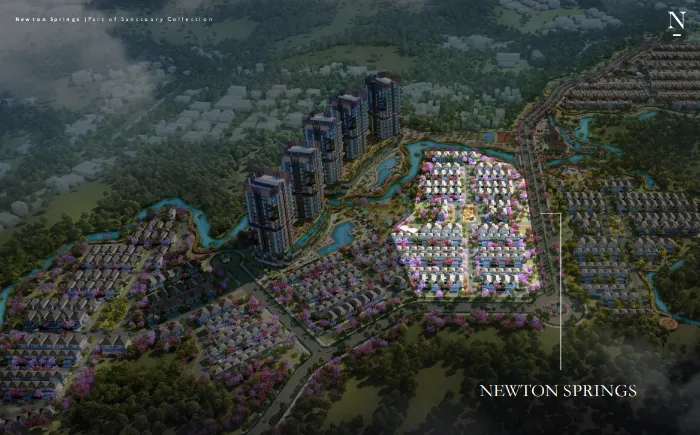 Newton Springs Master Plan - 9.0 hectares riverside and mountain valley experience